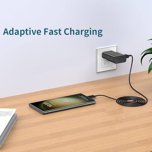 Premium 10 FT Type C Fast Charging Cable for Samsung Galaxy Devices – Versatile USB-C Charger for Rapid Power Delivery to S22, S21, S20, Note Series & More – Durable, Tangle-Free Design for Maximum Convenience and Extended Use