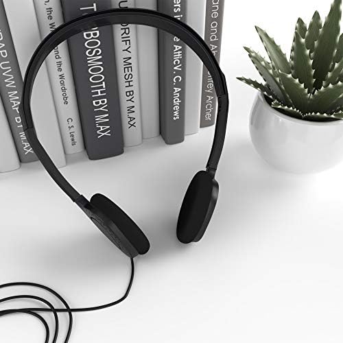 Maeline 20-Pack On-Ear Headphones with 3.5 mm Plug – Premium Bulk Audio Solution for Schools and Offices – Adjustable Fit, Durable Design, and Reliable Sound Performance for Kids and Professionals