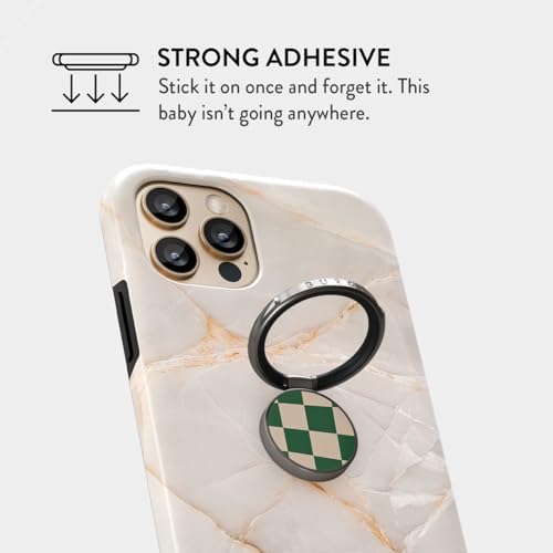 Discover the BURGA 360° Rotating Phone Ring Holder – The Ultimate Stylish Grip and Versatile Kickstand for Smartphones, Compatible with i Phone, Samsung Galaxy, Huawei, and Google Pixel – Enhanced Stability and Effortless Viewing Convenience for Everyday Use.