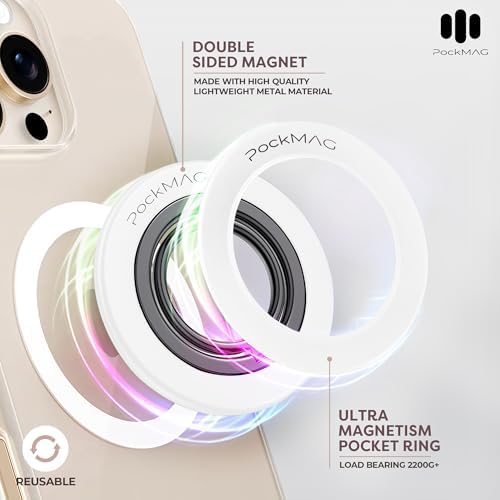 Revolutionary 2025 Pocket Magnet Phone Holder – 360° Magnetic Grip & Kickstand for i Phone 16 Pro Max, 15, 14, 13, 12 – Unmatched Strength, Mag Safe Compatibility, and Effortless Portability for Enhanced Mobile Convenience