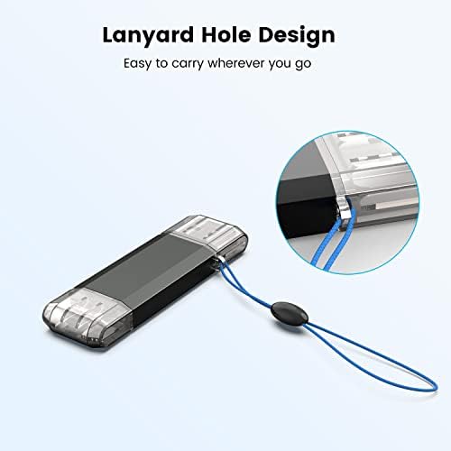 Vansuny 256 GB Dual Type C USB Flash Drive – Versatile OTG Memory Stick for Android, PC & Tablet – High-Speed USB 3.0 Data Transfer with Keychain Attachment – Ideal Solution for Photos, Videos & Document Storage