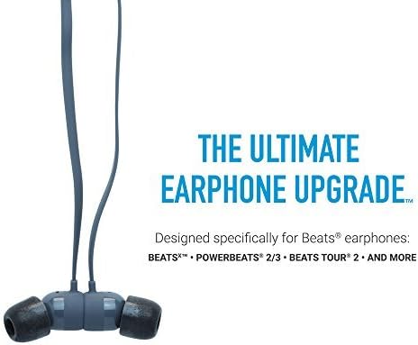 Transform Your Listening Experience with Comply Memory Foam Earbud Tips for Beats Powerbeats Pro, Flex, X, 1, 2, 3 | Unmatched Comfort & Secure Fit | Superior Noise Isolation | Available in Black (S/M/L) – 3 Pairs for Ultimate Versatility and Enhanced Audio Quality