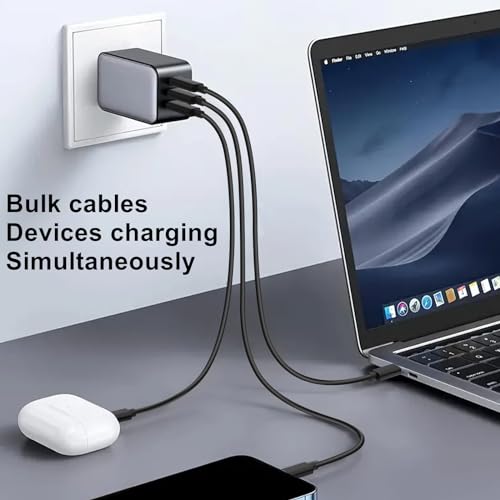 Weishan 20-Pack USB C Fast Charging Cables – Premium 48 W PD Power Delivery Cords, 3.3 ft Length for Enhanced Device Compatibility and Speed, Ideal for i Phone, i Pad, Laptops, and More – Durable Multipack for Home, Office, and Travel Charging Solutions