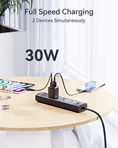 VOLTME 30 W USB C Dual-Port Fast Charger Block – Compact Foldable Wall Adapter for i Phone 14/13/12/11 Pro Max, Samsung, i Pad Pro, Pixel, Mac Book Air – Ultimate Travel Charger with Enhanced Compatibility and Speed