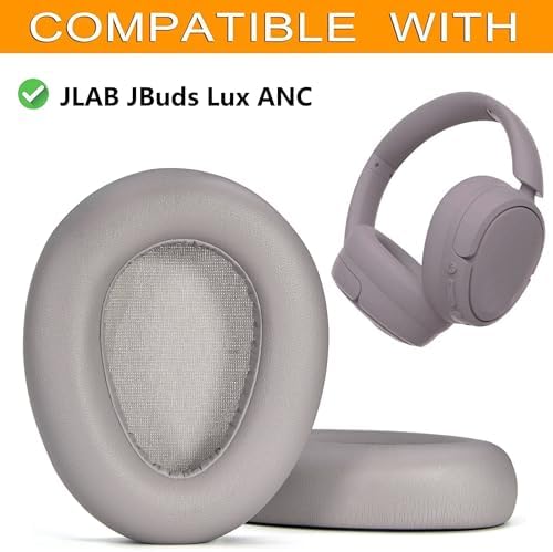 Transform Your Listening Journey with Premium Replacement Ear Pads for JLAB JBuds Lux ANC – Luxurious Soft Leather, Superior Noise Isolation Foam, Unique Green Aesthetic, and Hassle-Free Installation for Unmatched Sound Clarity