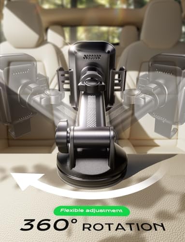 Optimal 15 W Wireless Car Charger with Auto-Clamping Phone Holder – Fast Charging for i Phone 12-16 & Samsung Galaxy S10+ to S24 Ultra – Sleek Black Design for Modern Vehicles – Effortless Installation & Ultimate Device Security on the Road