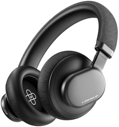 Discover the Ultimate Audio Escape with FINGERTIME’s Bluetooth 5.3 Over-Ear Headphones – Advanced Active Noise Cancelling, Unmatched 40-Hour Playtime, and Luxurious Comfort in a Sleek Grey Finish for Effortless Audio Bliss and Flawless Connectivity