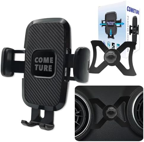 Premium COMETURE Car Phone Holder Mount for Audi Q7 (2020-2024) – Versatile 360° Rotation Smartphone Cradle for i Phone & Android – Enhance Driving Safety with Secure Navigation and Stylish Design – Effortless Installation & Long-Lasting Durability