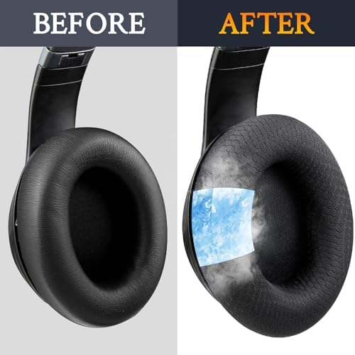 Transform Your Beats Studio Pro with SOULWIT’s Premium Cooling Gel Earpads – Advanced Breathable Mesh & High-Density Foam for Superior Comfort and Noise Isolation – Stylish Navy Blue Aesthetic – Enhanced Fit for Ultimate Audio Enjoyment