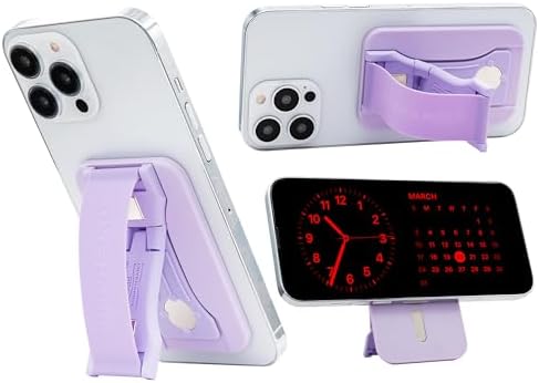 Revolutionary Love Handle PRO Magnetic Phone Grip & Stand – Ultimate Silicone Strap for i Phone & Android – All-in-One Device Mount, Kickstand, and Secure Holder – Experience Unmatched Stability, Style, and Convenience for Every Smartphone User