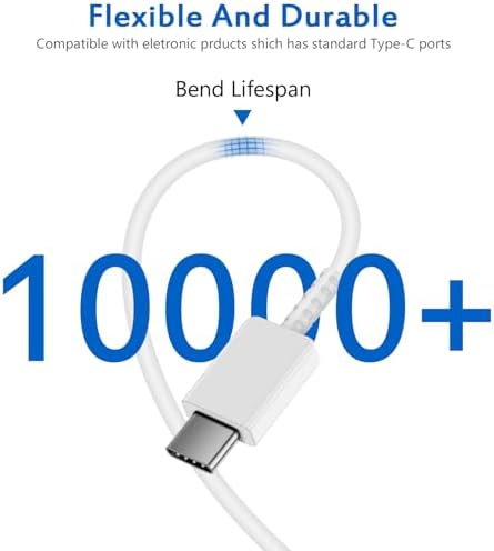 Experience lightning-fast charging with the 25 W Type C Charger for Samsung, featuring a 6 Ft Type C to C cable. This compact USB C Charger Block is meticulously engineered for optimal power delivery, ensuring your Galaxy S25 Ultra, S25, S24, S23, and Note 20 are charged efficiently without delay. Designed for modern lifestyles, its sleek black finish seamlessly integrates with your devices while the lightweight construction makes it ideal for travel. Enjoy peace of mind with advanced safety features that protect against overheating and overcharging. Elevate your charging routine and keep your devices ready for action with this essential accessory, perfect for home, office, or on-the-go use.