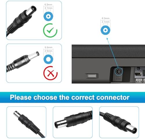 Versatile High-Performance AC Adapter Charger for HP 2011, 2211, 2311 X Series, Insignia TVs, and Ben Q AOC LCD Monitors – Fast Charging Power Supply Solution with Enhanced Compatibility and Safety Features