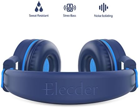 Vibrant Rose/Pink ELECDER i37 Kids Headphones – Foldable On-Ear Design for Ultimate Comfort and Superior Sound Quality – Ideal for Safe Listening on Tablets, Cellphones, and More – Perfect for School, Travel, and Everyday Use with Adjustable Fit and Durable Construction