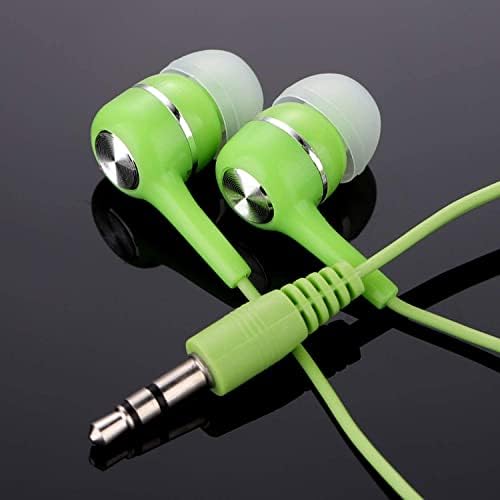 Bulk Wired Earbuds Headphone Set – 50 Durable Earphones for Classroom Use | Ideal for Students, Teens & Adults | Lightweight, High-Quality Sound | Enhanced Compatibility for Seamless Learning | Perfect for Group Projects & Online Classes | Classic White Design