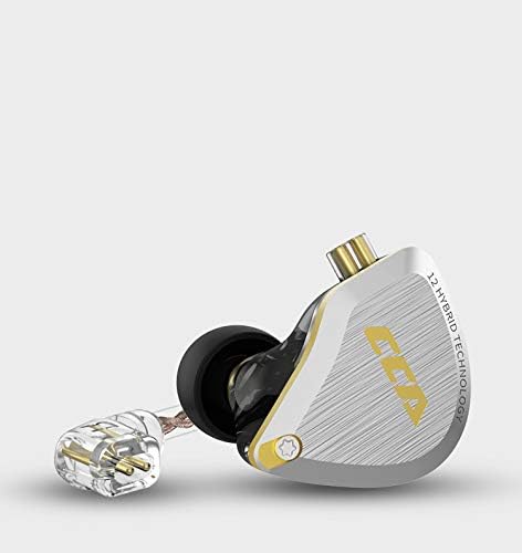 Elevate Your Sound Experience with CCA C12 Hybrid IEM Earphones – 5 Balanced Armature & 1 Dynamic Driver Design for Audiophiles, Musicians, and DJs – Superior Noise Isolation, Enhanced Compatibility, and Ergonomic Comfort for Extended Use