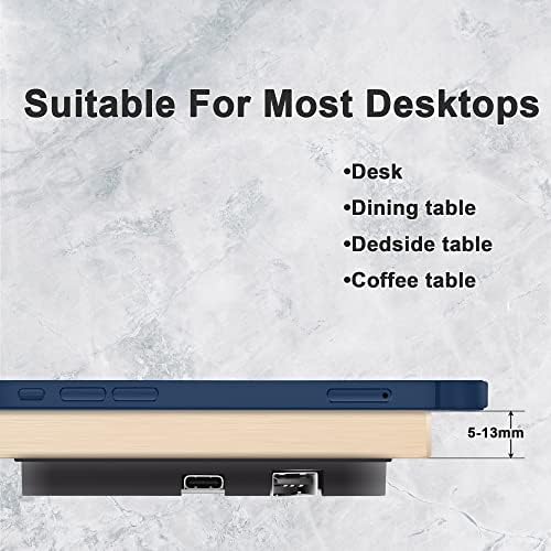 Innovative Under-Desk Invisible Wireless Charger – 10 W Fast Charging Pad for Seamless Device Powering and Universal Qi Compatibility in a Minimalist Workspace Setup