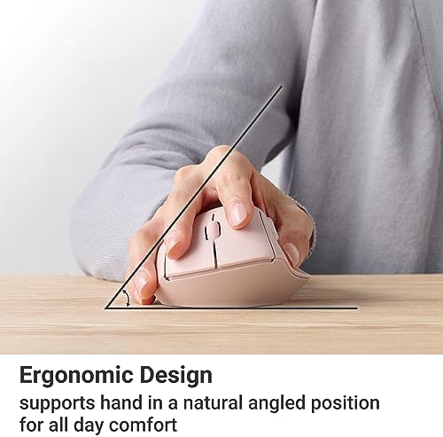Elevate Your Productivity with the ELECOM Wireless Ergonomic Mouse – Silent Click, 2000 DPI Precision, 20-Month Battery Life, and Stylish White Design for PCs, Macs, and Laptops – Perfect for Home or Office Use