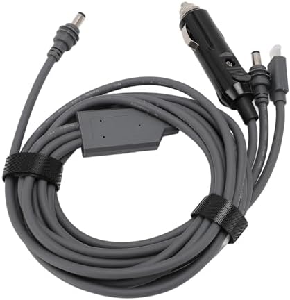Zunate 3-in-1 Mini Cable for Mini Power, High Speed USB C/DC to DC/Car Charger Adapter Cord Replacement Cable, Accessories (20m) – Enhanced Compatibility and Speed