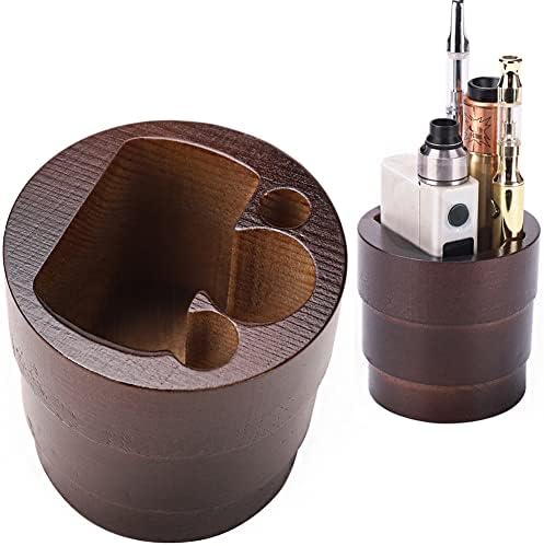 Premium Handmade Wooden Car Holder for RDA, RTA, Battery Pens & Power Banks – Stylish Automotive Accessory for Enhanced Device Accessibility and Stability on the Go