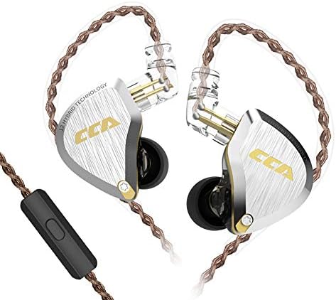 Experience Unmatched Audio Clarity with CCA C12 Hybrid In-Ear Monitors – 5 Balanced Armature + 1 Dynamic Driver, Noise-Isolating Wired Earbuds, Detachable Tangle-Free Cable, Dream Blue Finish for Musicians & Audiophiles – Elevate Your Listening Experience with Enhanced Compatibility and Superior Sound Quality