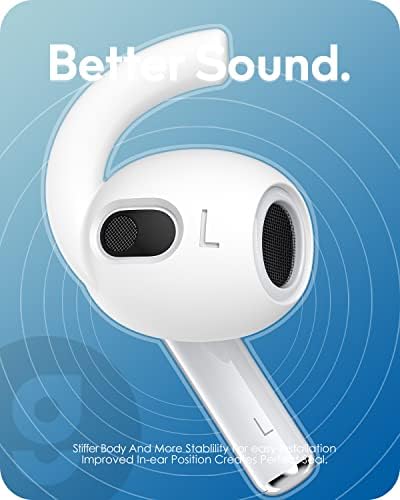 Translucent Silicone Ear Tips Covers for Air Pods 4 – 3 Pairs of Anti-Slip Sport Accessories for Optimal Comfort, Scratch Resistance & Secure Fit – Elevate Your Audio Experience with Premium Earbud Protection