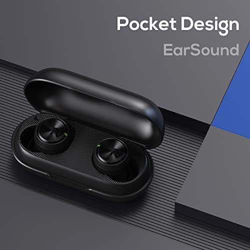 PALOVUE Bluetooth 5.3 Wireless Earbuds – Premium Deep Bass In-Ear Headphones with Built-In Microphone, 35 Hours Playtime, Compact Charging Case, Ideal for Sports, Work, and Everyday Use – Unmatched Comfort and Durability for i Phone & Android Users