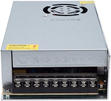 PHEVOS 12 A 5 V Universal Power Supply Adapter – High-Efficiency AC to DC Transformer for Raspberry Pi, CCTV, LED Lighting & Computer Projects – Reliable Power Solution with Safety Features for Enhanced Device Performance and Versatile Applications