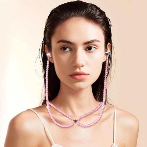 Stylish Pink In-Ear Headphones with Mic – Fashionable Wired Earbuds for Girls and Women – Comfortable Sports Earphones with Remote Control for Seamless Connectivity and Enhanced Audio Experience