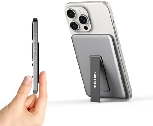 Ultra-Thin Magnetic Wireless Power Bank 5000 m Ah – 20 W Fast Charging Portable Charger for i Phone 16/15/14/13/12 Series – Effortless Snap-On Connection & USB-C Compatibility for On-the-Go Power Solutions