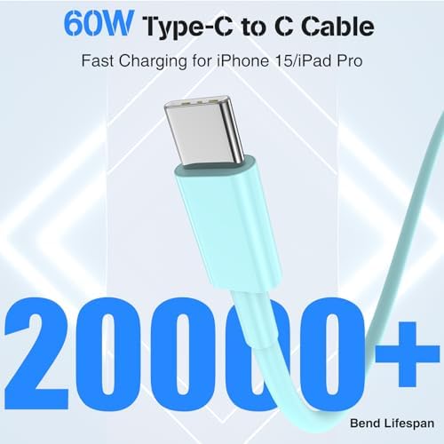 High-Power USB C Car Charger for i Phone 16 & 15 Series – 40 W Dual Port Fast Charging Adapter with 3 FT USB-C to C & A to C Cables – Versatile Compatibility for i Pad, Samsung, and More – Compact Design for On-the-Go Convenience and Enhanced Safety Features