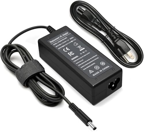 Reliable 65 W Laptop Charger for Dell Inspiron & Latitude Models – Fast Charging AC Adapter with 4.5 mm Tip – Superior Safety & Compatibility for Enhanced Performance – Ideal Replacement for DA65 NM191 & More