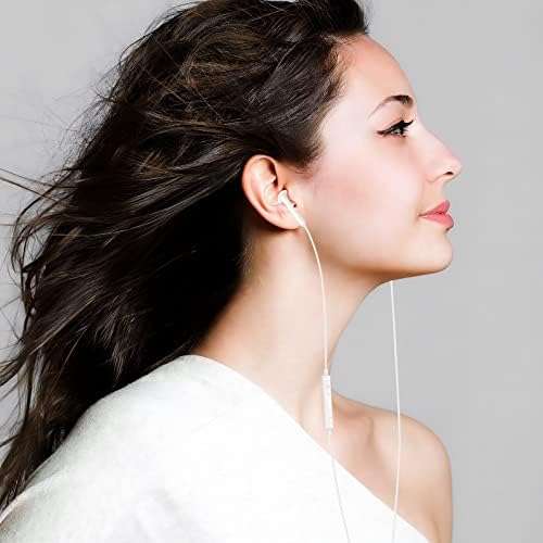 USB C Hi-Fi DAC Earbuds – Wired Headphones for i Phone 16 Plus, Samsung Galaxy S24, Pixel 8 & More – Lightweight Design with Microphone & Volume Control – Enhanced Audio Quality & Versatile Compatibility for Music Lovers & Professionals