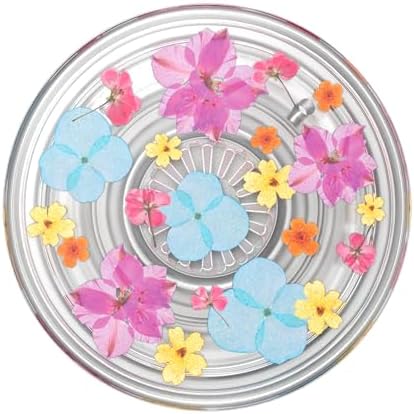 Mag Safe-Compatible Glitter Pop Socket Phone Grip & Stand – Stylish Clear Kickstand for Secure Wireless Charging and Effortless Media Viewing, Essential Cute Accessory for Enhanced Mobile Experience