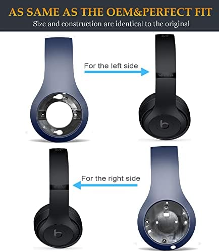 Upgrade Your Beats Studio Headphones with Premium Shadow Gray Replacement Outer Shell – OEM-Compatible Panel for Studio 2 and Studio 3 Models – Enhance Durability, Noise Isolation & Sound Quality – Effortless Installation for Renewed Audio Experience