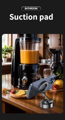 Vacuum Suction Phone Mount, 360 Car Magnetic Phone Holder, Wireless Charging Vacuum Suction Phone Holder, Magnetic Suction Phone Mount (027) – Enhanced Compatibility and Speed