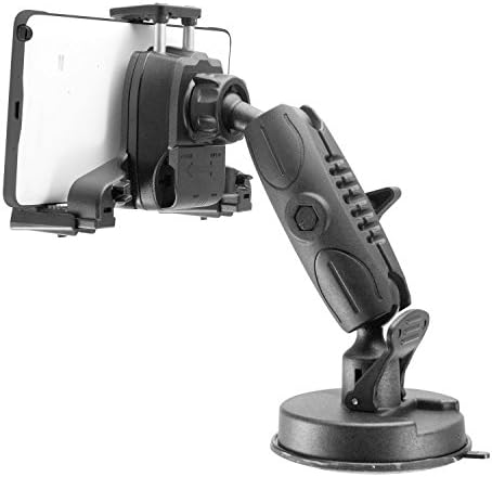 Revolutionize Your Travel with the i BOLT x Pro Dock NFC Bizmount – Heavy-Duty Phone Holder with Superior Suction Power & 2 m Micro USB Charger for Windshield and Dashboard – Ideal for Fleet Managers, Commuters, and Heavy-Duty Vehicles – Unmatched Stability & Universal Compatibility for All Smartphones