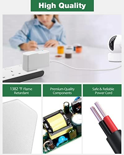 Universal 12 V 1 A DC Power Adapter for LED Strips & CCTV – Reliable 100-240 V AC to DC Converter with 5.5 mm x 2.5 mm Connector for Seamless Integration – Optimal Power Solution for Home Security and Lighting Applications