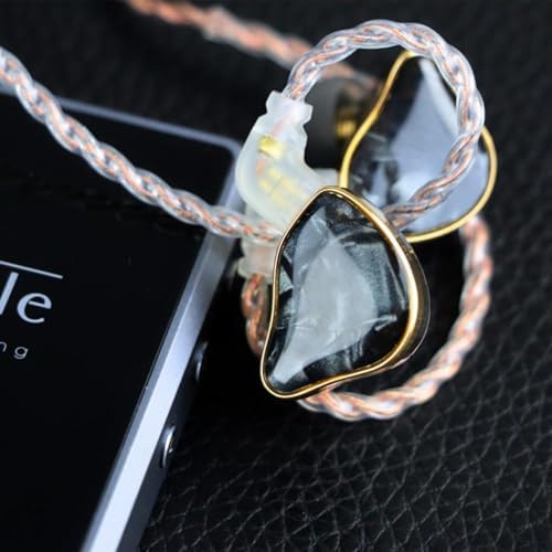 DB2 IEM Hybrid Earphones – Premium 1 BA & 1 DD In-Ear Monitors for Ultimate Sound Experience, Perfect for Gamers, Audiophiles, and Musicians – Stylish Purple Finish with Detachable 2-Pin Cable & 3.5 mm Connection for Enhanced Comfort and Performance