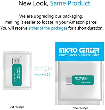 Micro Center Pro 512 GB USB 3.1 Gen1 Flash Drive – Ultra-Fast External Data Storage Solution for Professionals and Students – Compact Green Thumb Drive with Enhanced Compatibility for PCs, Laptops & Consoles