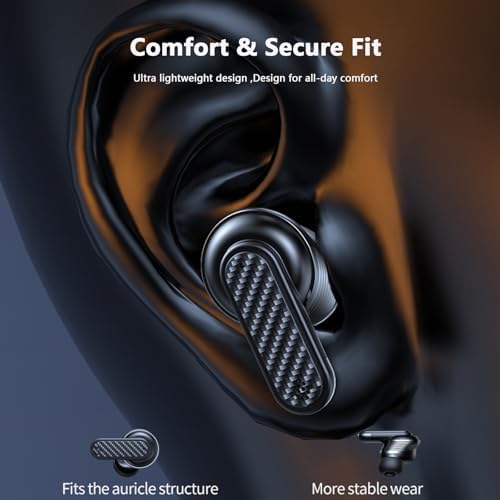 Transform Your Listening Experience with TWS Touch Screen Bluetooth Earbuds – Superior Active Noise Cancellation for Small Ears, Effortless Bluetooth 5.4 Connectivity, and Intuitive Touch Controls for i Phone & Android – Stylish, Lightweight Design for Ultimate Comfort on the Move