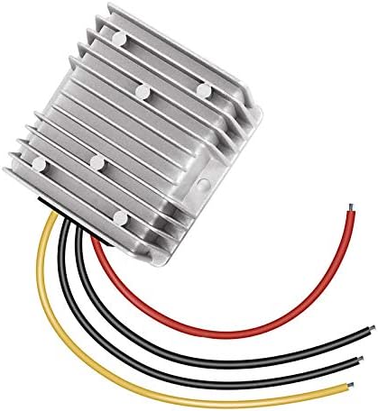 240 W Waterproof Step-Up Voltage Regulator Module – 12 V to 24 V Boost Converter for Automotive Power Supply Efficiency, Ideal for GPS, LED, and Audio Systems