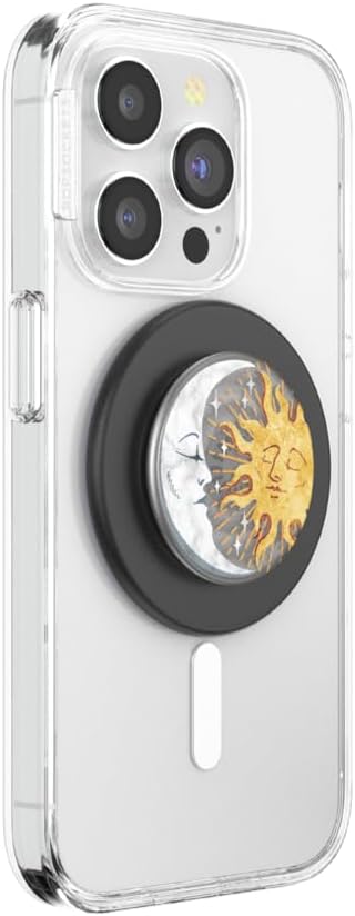 Maximize Your i Phone’s Potential with the Translucent Ocean Mag Safe Pop Grip – Magnetic Phone Stand, Hands-Free Kickstand, Customizable Style Top, Effortless Wireless Charging Compatibility for Ultimate Convenience and Secure Handling