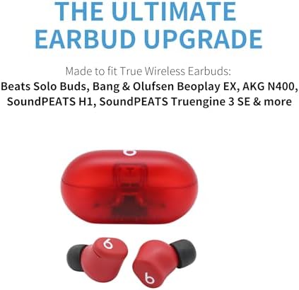 Upgrade Your Audio Experience with Comply TWR-200-B Memory Foam Earbud Tips – Perfect Fit for Bang & Olufsen EX, Beats Solo Buds, Devialet Gemini & More | Exceptional Comfort, Advanced Noise Isolation, and Secure Fit in Black (S/M/L) – 3 Pairs for Ultimate Listening Enjoyment