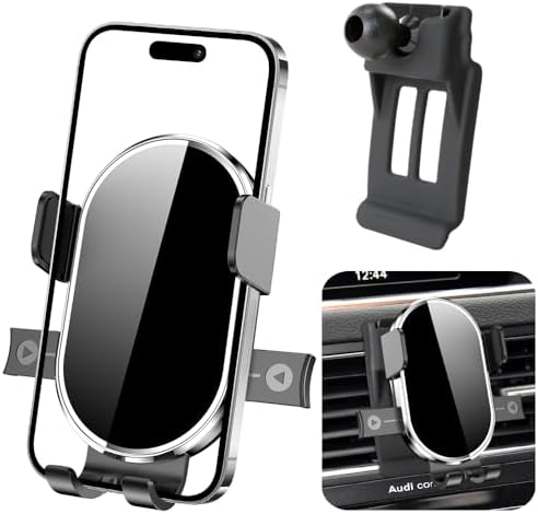 Premium Audi Q5 & SQ5 Phone Holder – Custom-Fit Dashboard Mount for 2008-2016 Models | Secure & Stylish Mobile Phone Cradle with 360-Degree Rotation | Elevate Your Driving Experience with Enhanced Compatibility & Safety Features