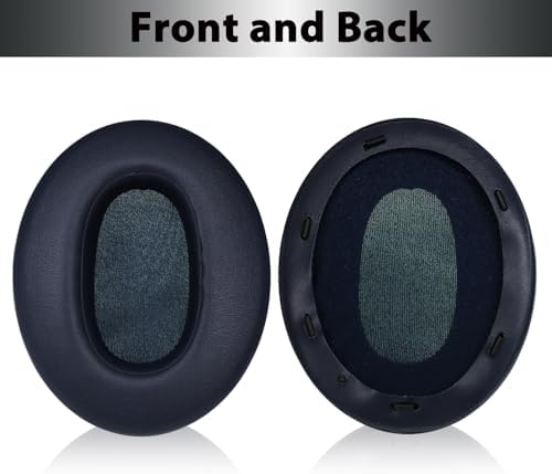 Upgrade Your Sony WH-XB910 N Headphones with Premium Memory Foam Earpads – Noise-Canceling Cushions Featuring Secure Buckle Design for Ultimate Comfort and Sound Isolation in Black – Perfect Replacement for Wired & Wireless Audio Enjoyment