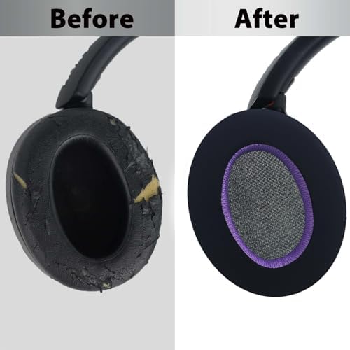 Upgrade Your Sony WH-XB910 N Headphones with Premium Memory Foam Earpads – Noise-Canceling Cushions Featuring Secure Buckle Design for Ultimate Comfort and Sound Isolation in Black – Perfect Replacement for Wired & Wireless Audio Enjoyment