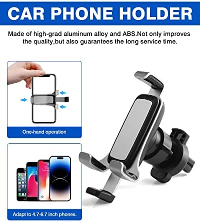 Autorder 360-Degree Rotating Car Phone Holder for Toyota Corolla 2019-2025 & Corolla Cross 2022-2025 – Hands-Free Air Vent Mount for Optimal Navigation & Communication – Durable & Sleek Design for Enhanced Driving Safety and Convenience