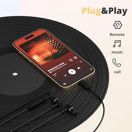 Experience Superior Sound with USB-C Air Tube Earbuds – Advanced Noise-Cancelling Headphones for i Phone 16/15 & Samsung, Featuring Built-in Microphone for Crystal-Clear Calls – Lightweight, Comfort-Driven Design Compatible with Google Pixel Devices for Unmatched Audio Clarity and Isolation