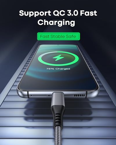 Experience the Ultimate Charging Freedom with Our 20 FT USB C to USB C Cable – Fast 60 W Power Delivery for Galaxy, Mac Book, i Pad Pro, and More – Durable Nylon Braided Design for Maximum Longevity and Enhanced Compatibility – Perfect for Gaming, Streaming, and Multi-Device Use – Effortless Connectivity Anywhere, Anytime!