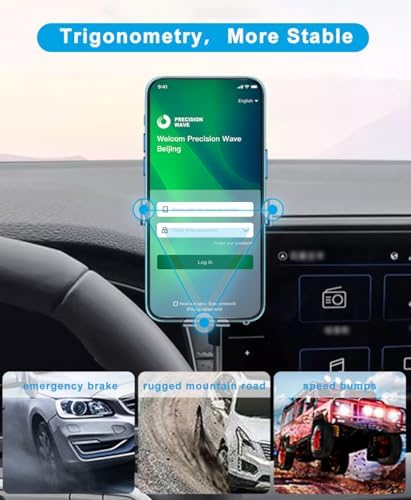 Lexus GX550 2024-2025 Custom Smartphone Mount – 360-Degree Rotating Dash Phone Holder for Safe and Convenient Access – Perfectly Fits Most Smartphones – Effortless Tool-Free Installation for Enhanced Driving Experience – Premium Auto Interior Accessory